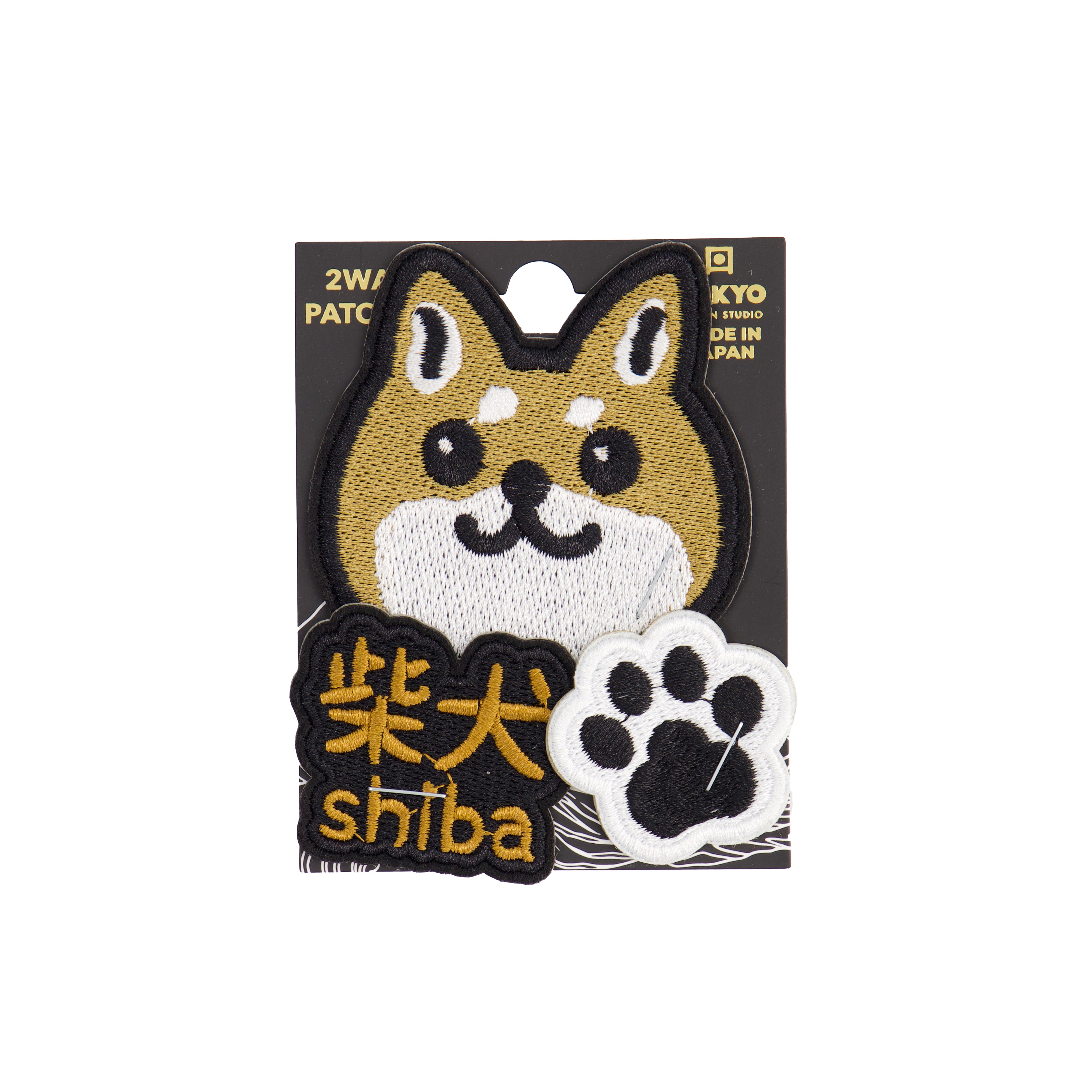 Shiba-Dog 2Way patches - Multicolor